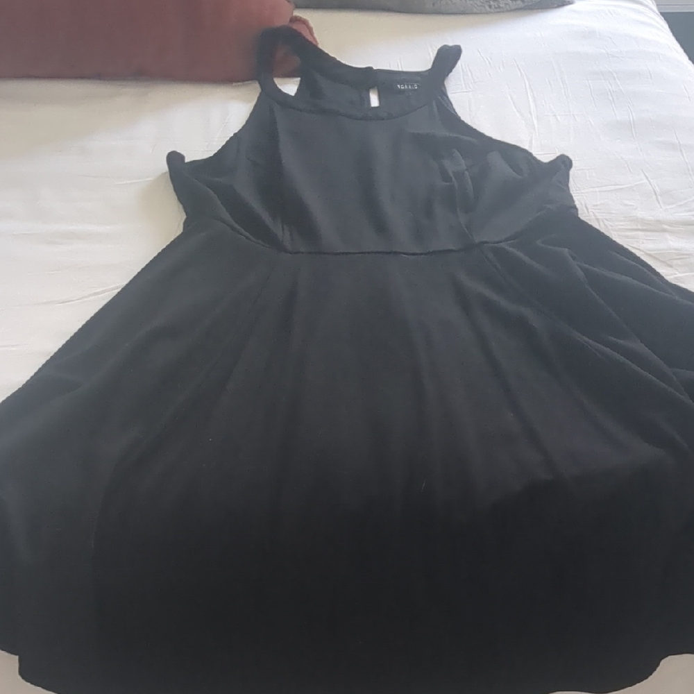 Torrid Black Midi Dress